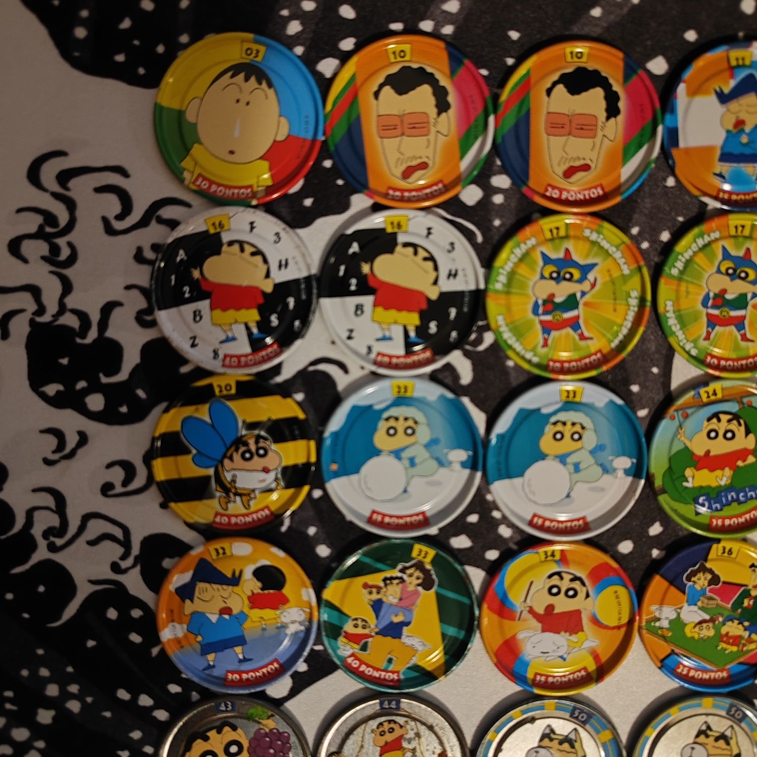 Shinchan Tazos Bollycao