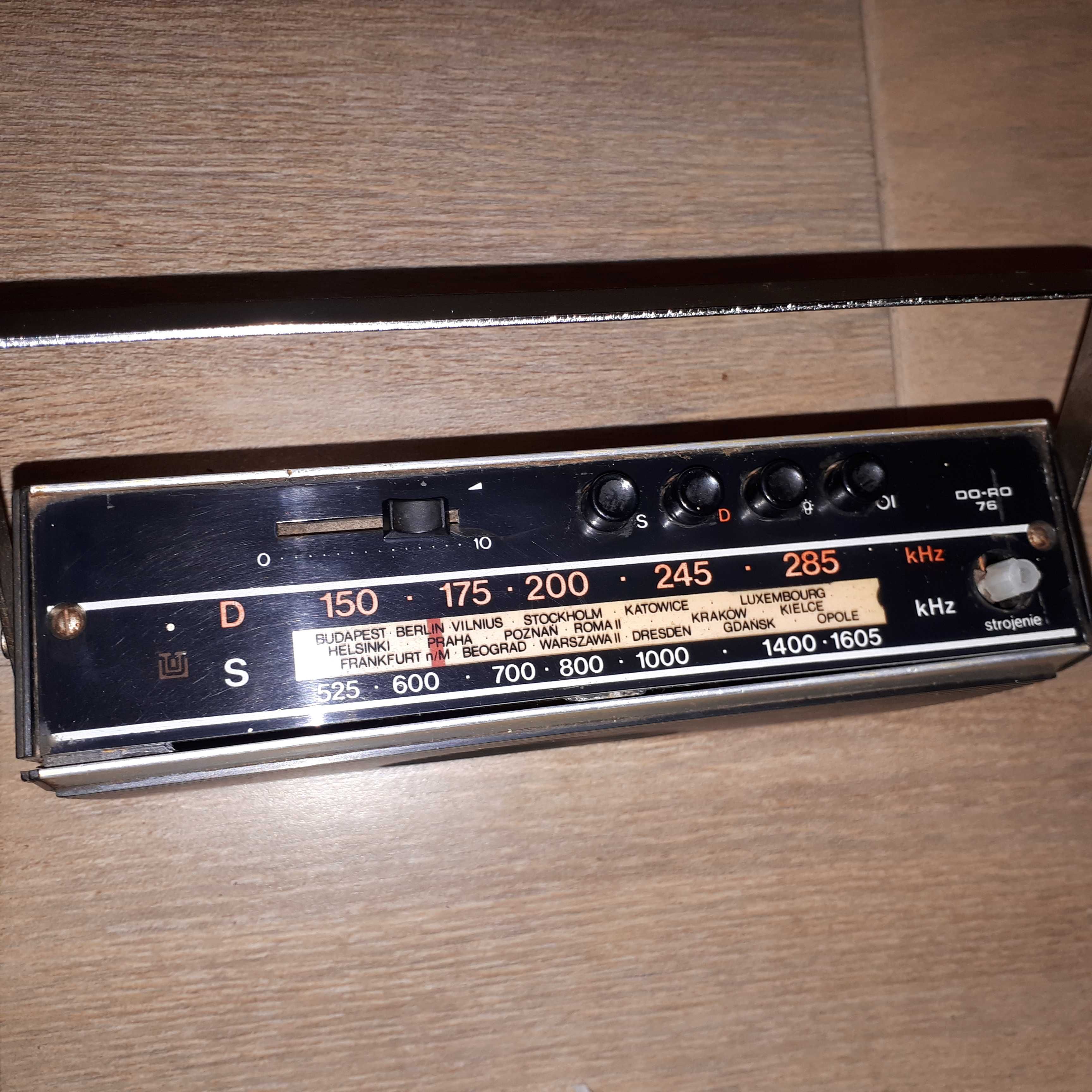 Wzmacniacz, stare radio