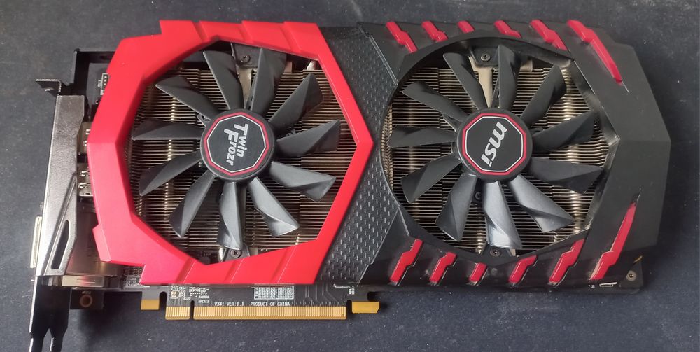 Відеокарта MSI RX 480 8gb Gaming X