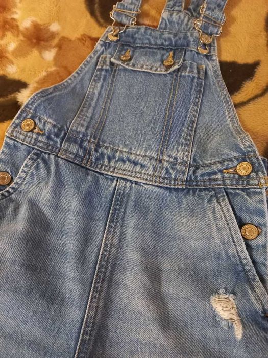 Джинсовий комбінезон zara 122