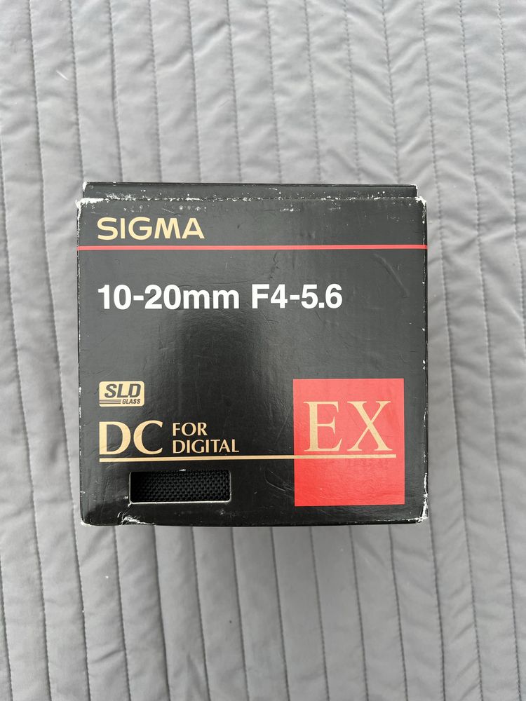 Obiektyw SIGMA 10-20mm F4-5.6 w idealnym stanie