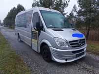 Mercedes-Benz Sprinter  Bliźniak Extralong V6 518cdi 21osób Konvekta Webasto