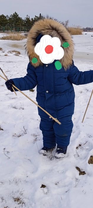Зимовий комплект з натуральним хутром!