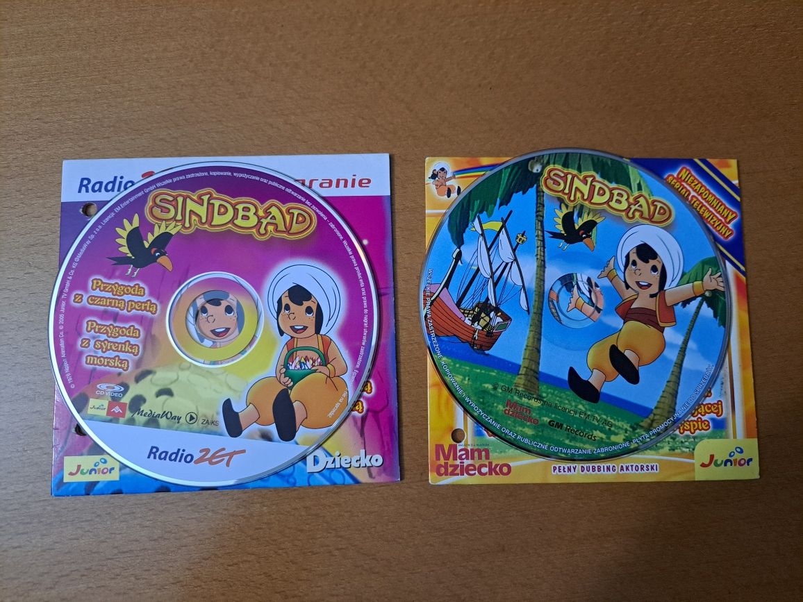 Bajka Sindbad 2 x VCD