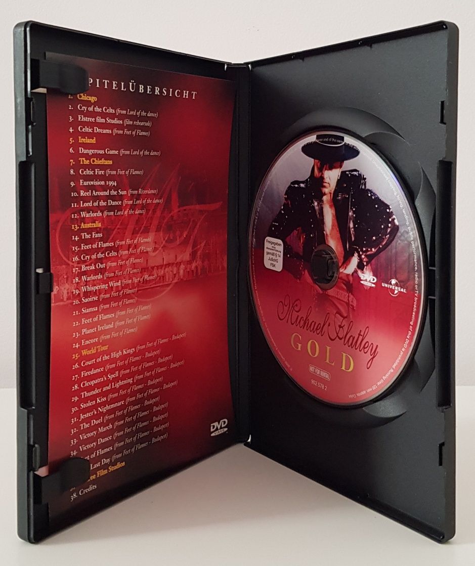 Michael Flatley GOLD taniec irlandzki DVD