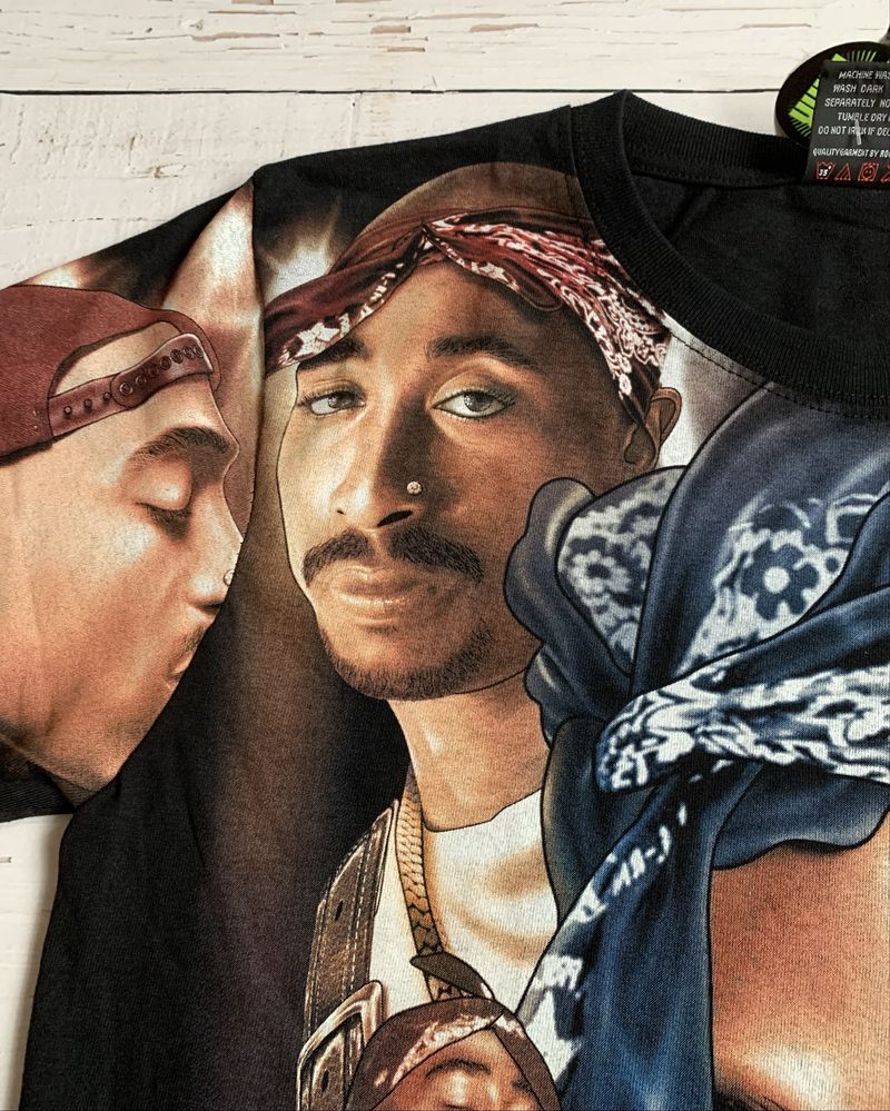 Koszulka Męska 2Pac Tupac Shakur Rock Tees S Rap Hip Hop Unikat Nowa !