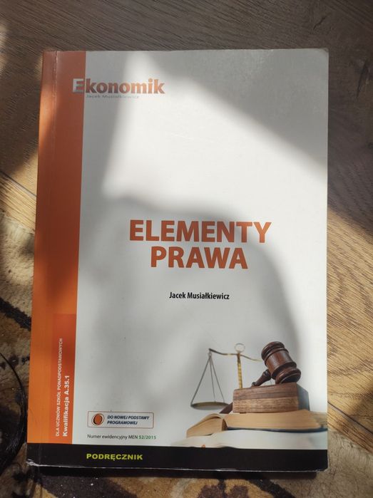 Podręcznik do prawa Elementy prawa