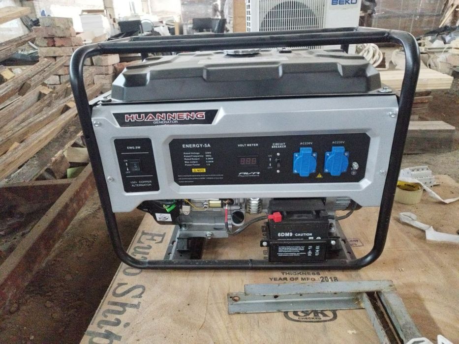 Новый генератор 5кВт