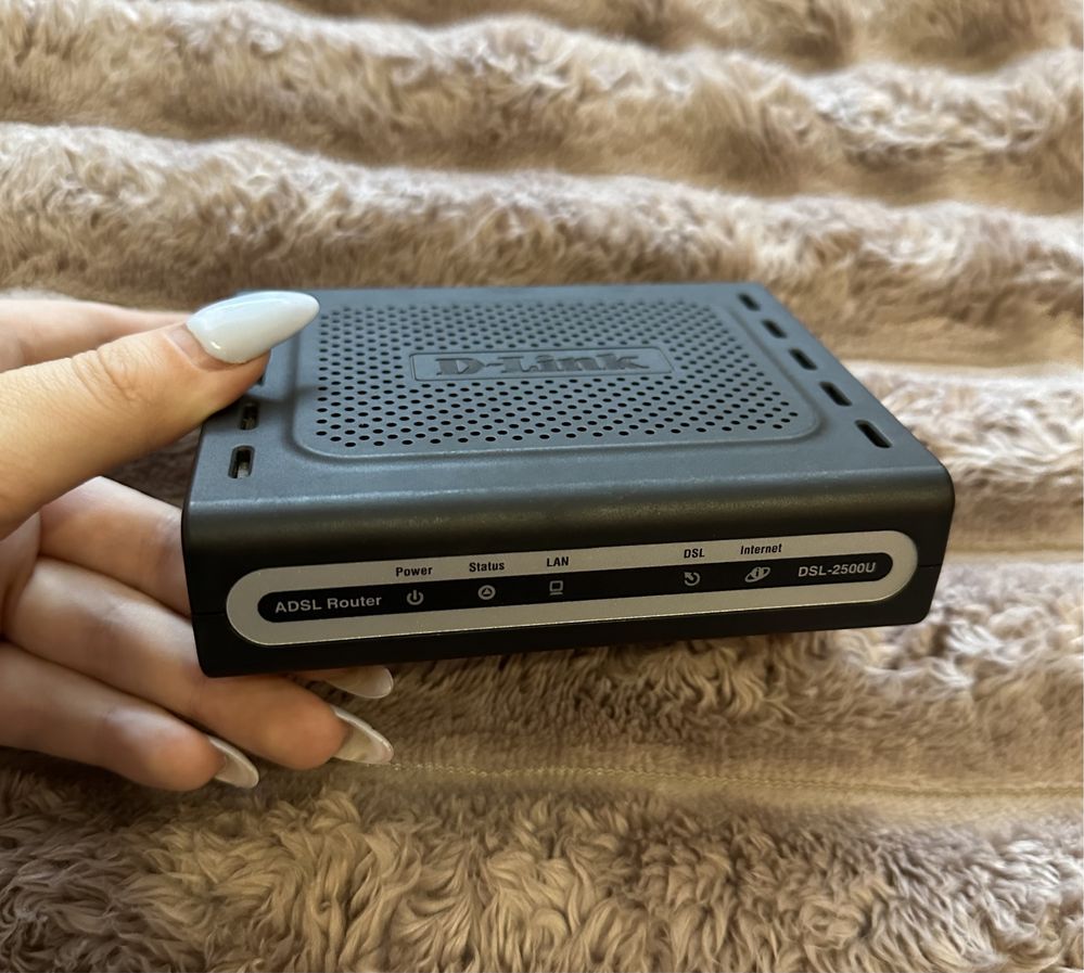 Маршрутизатор (роутер) D-Link DSL-2500U/BRU/D, без wi-fi