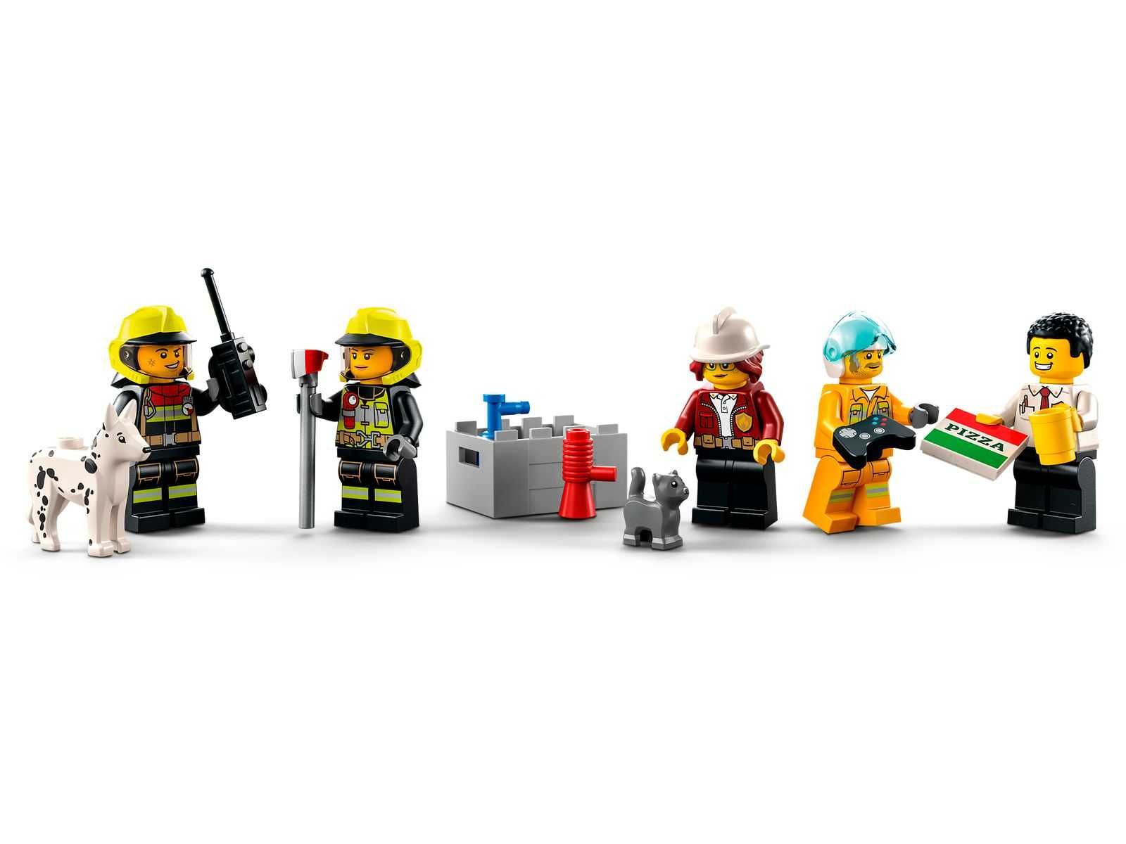 klocki LEGO 60320 City - Remiza strażacka