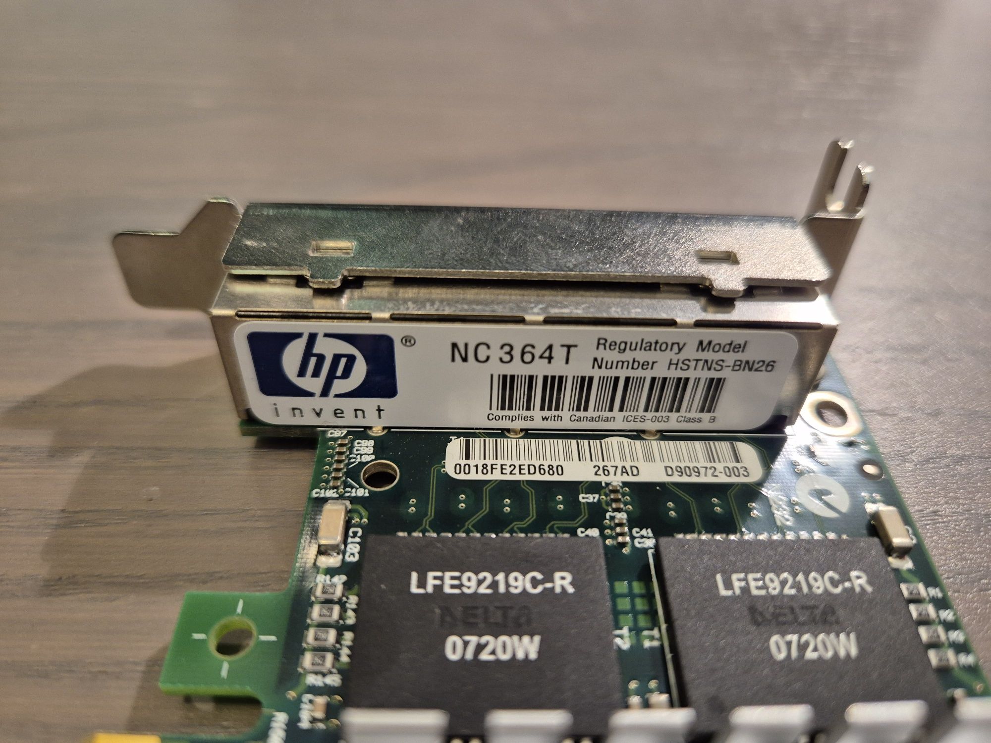 Karta sieciowa HP NC364T PCI Express Quad Port Gigabit LP