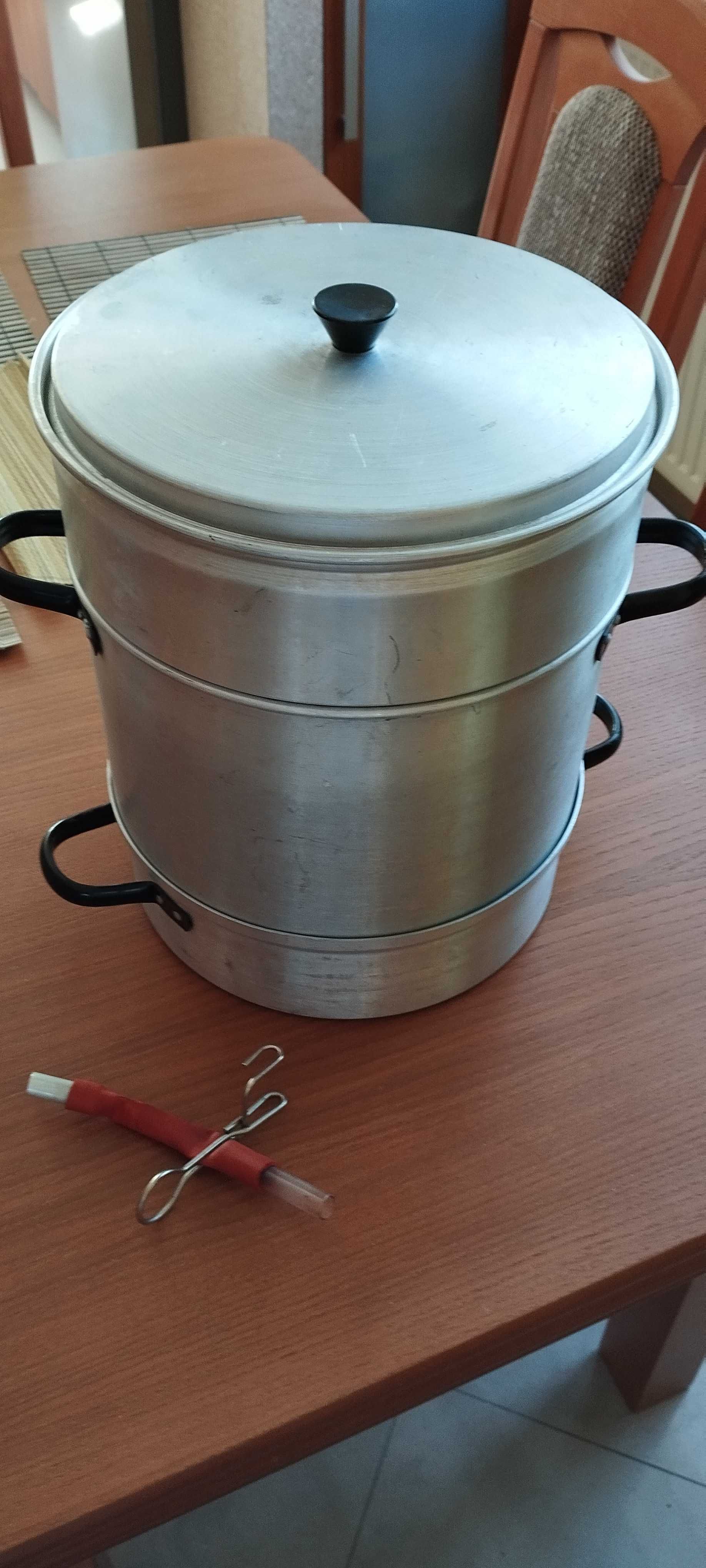 Sokownik aluminiowy z PRL