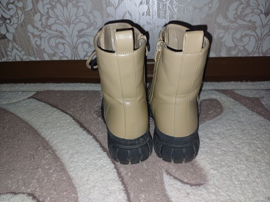 Кожаные зимние сапоги 34р состояние новых