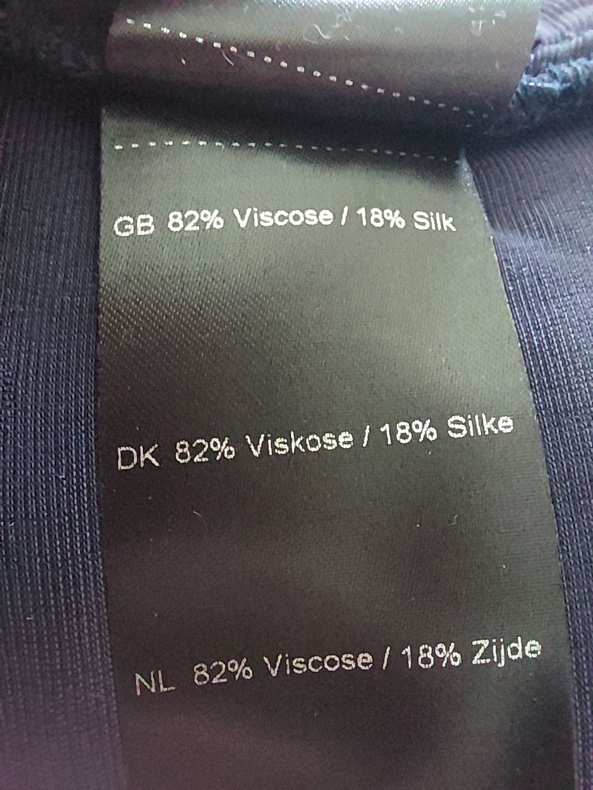 Welurowa bluzka damska z wiskozy i jedwabiu Samsøe Samsøe rozmiar XS/S