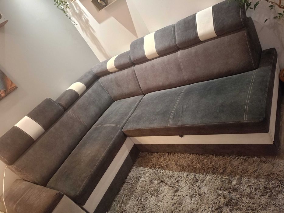 Narożnik z funkcją spania