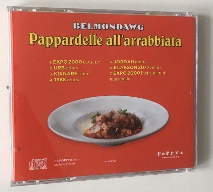 Belmondawg pappardelle all'arrabbiata ep CD nowa