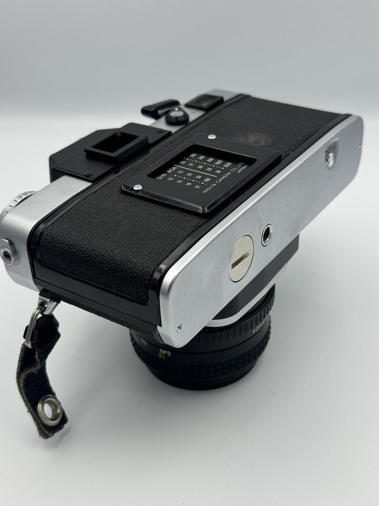 Minolta x5 z rokkorem 50 bdb stan zobacz