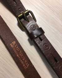 Кожаный ремень Scotch & Soda Amsterdam Couture unisex belt - L