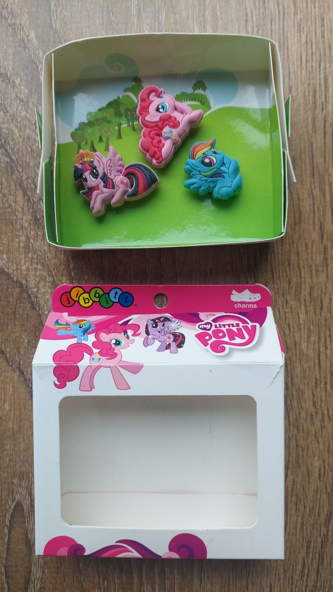 Crocs jibbitz przypinki My Little Pony