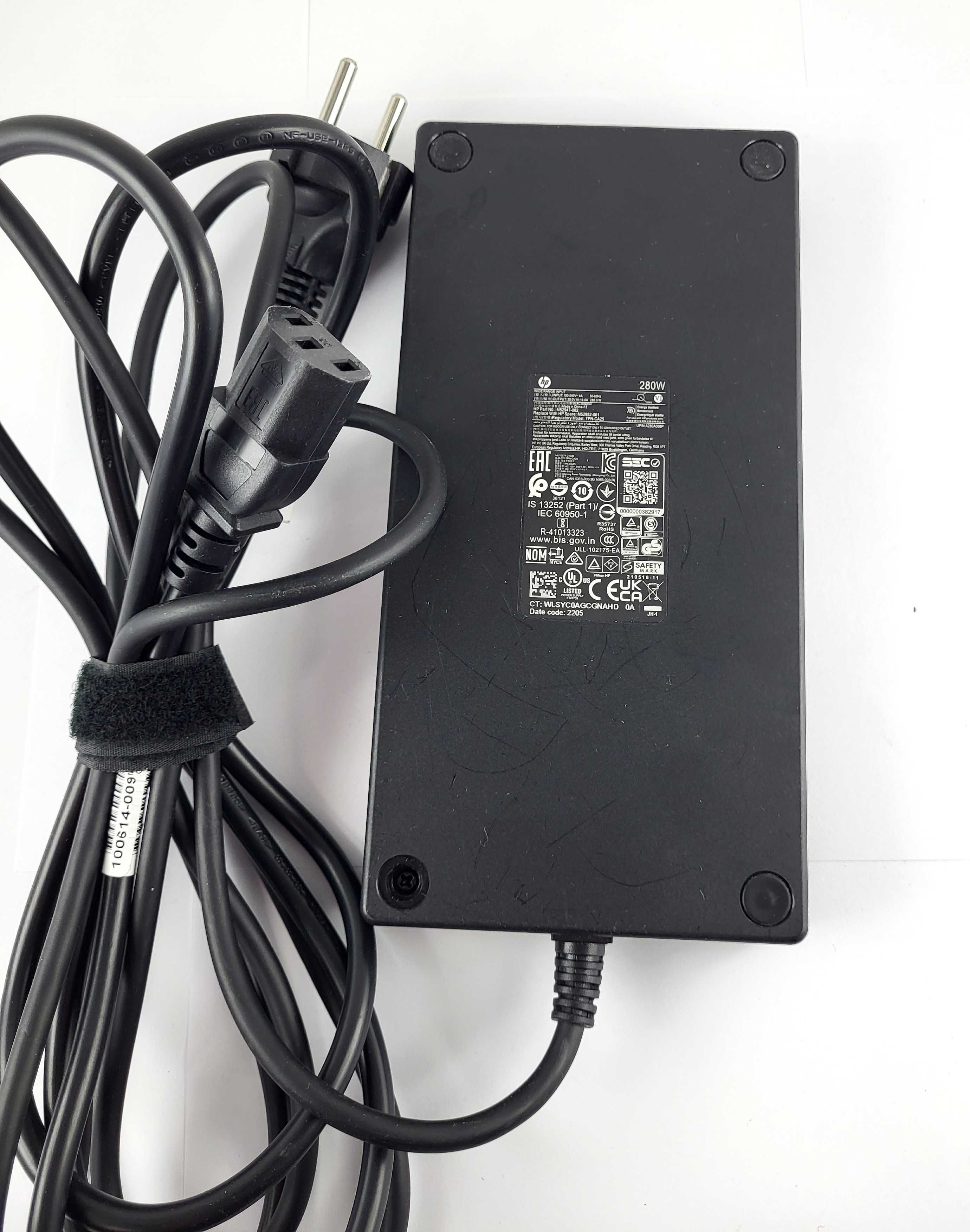 Stacja dokująca HP THUNDERBOLT 280W G4 DOCK W COMBO CABLE Komplet