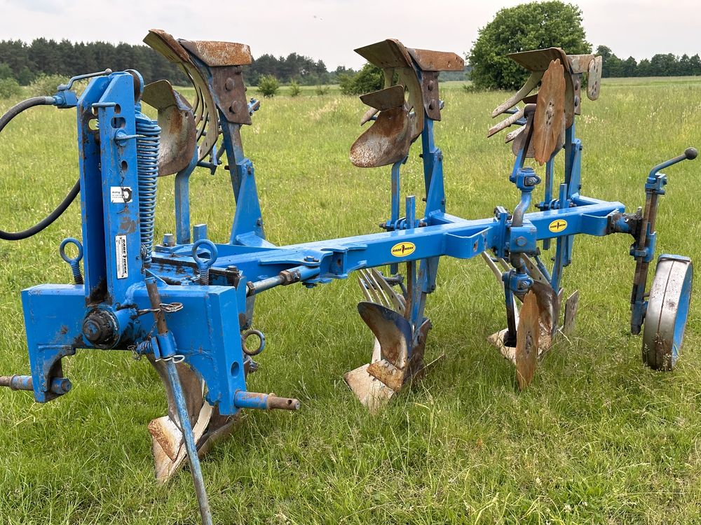 Плуг обротовий Rabe-Werk полосатий / Плуг оборотний Рабе 2+1/Lemken /