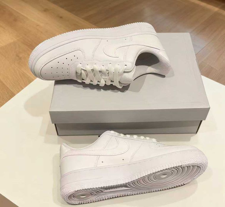 Buty Trampki NikeAir_Force_1_Low _07_White_R.42