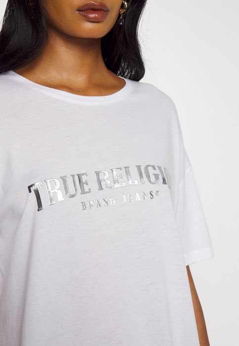 T-shirt z nadrukiem True Religion r. S