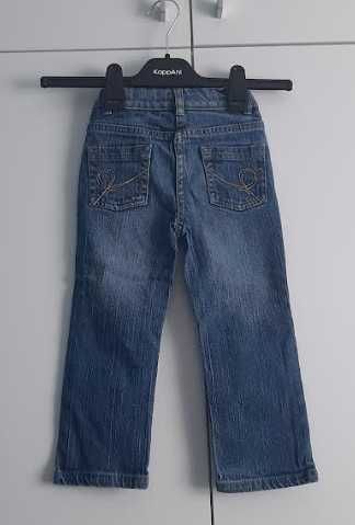 Spodnie jeansowe dla dziewczynki 92/98 2-3 lata