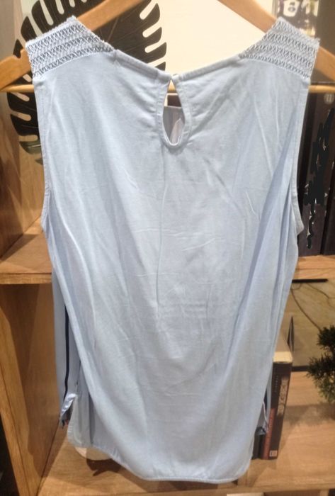 Blusa azul Cortefiel