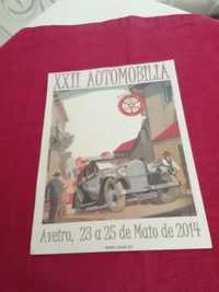 Cartaz da XXII Automobilia Aveiro 2014
