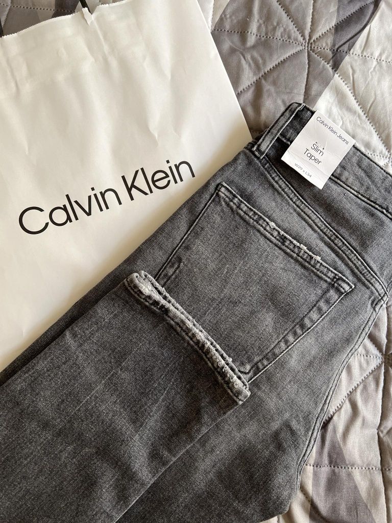 Calvin Klein W29 L34 dark grey Slim Taper