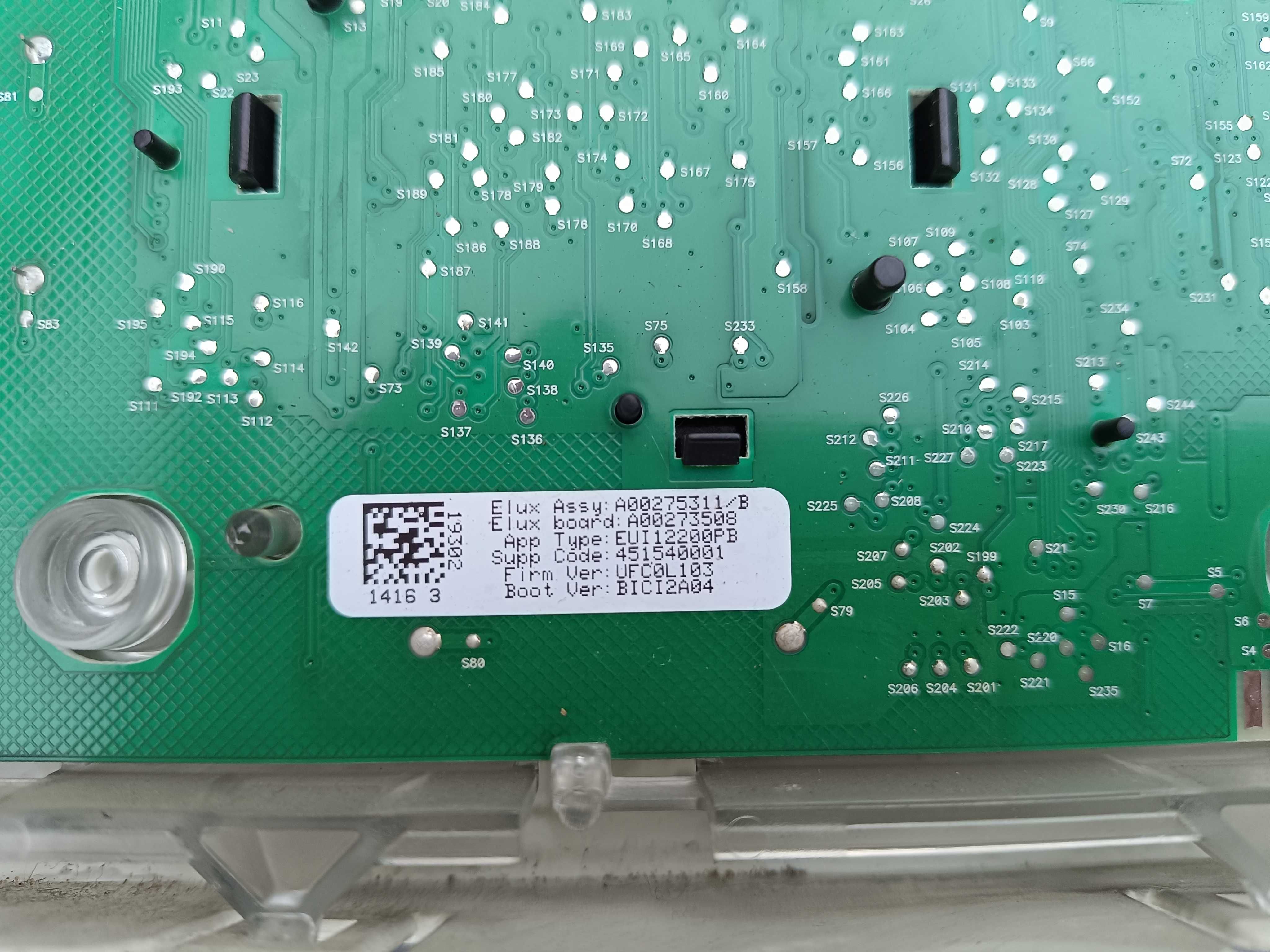 Panel sterujący pralki Electrolux EWP1262TEW