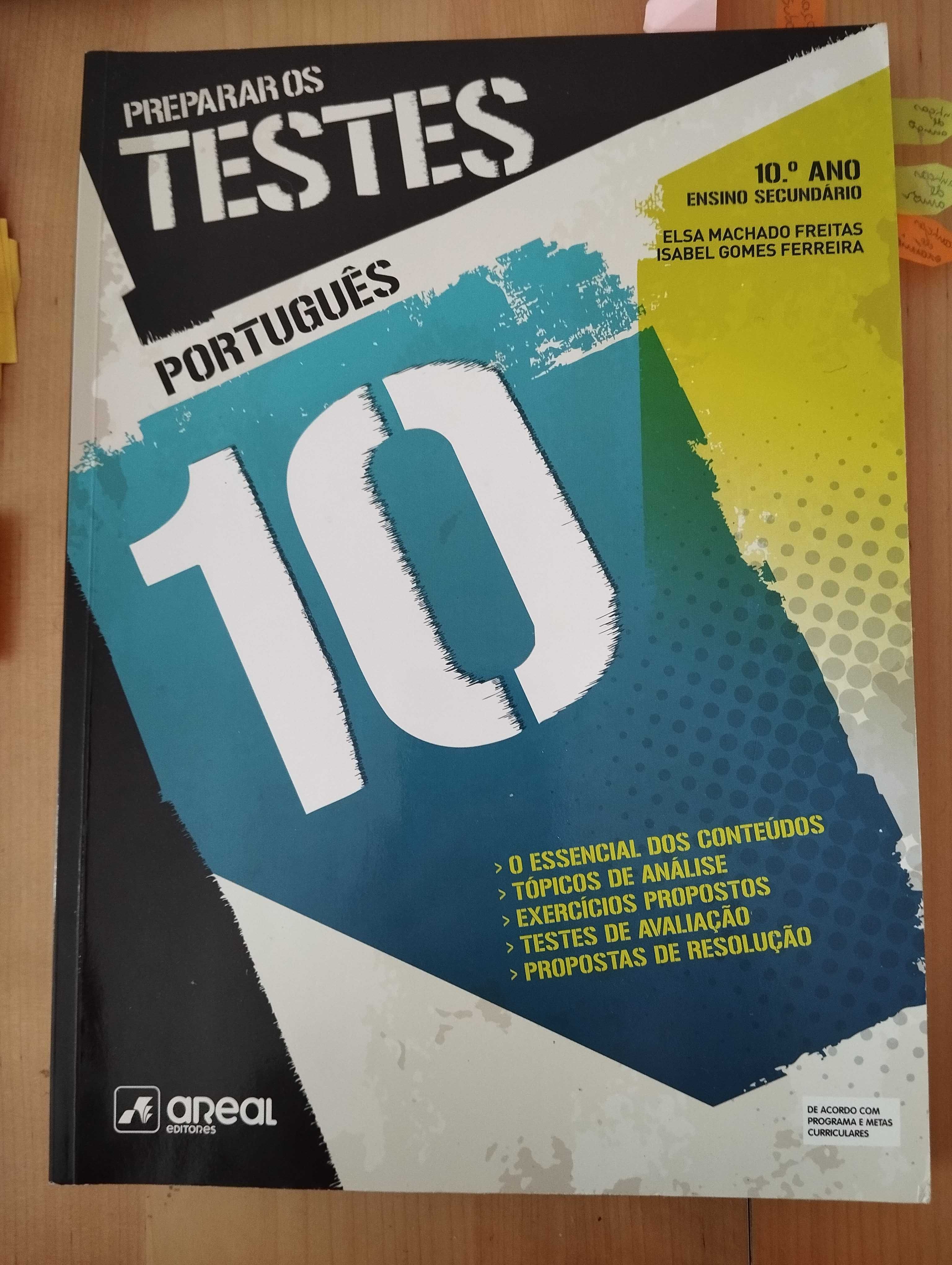 Livro Preparar para os exames Português 12° Porto Editora
