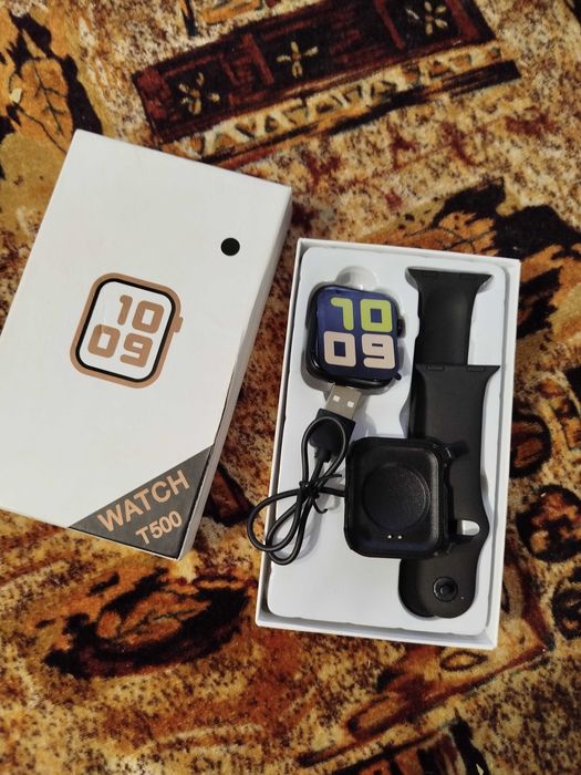 Смарт годинник Т-500, чорний.