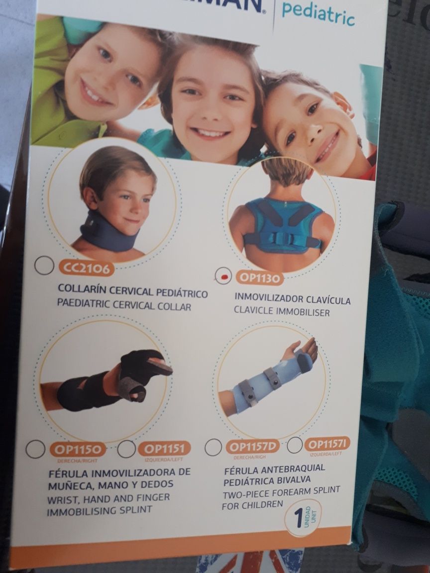 Inmovilizador Clavícula infantil