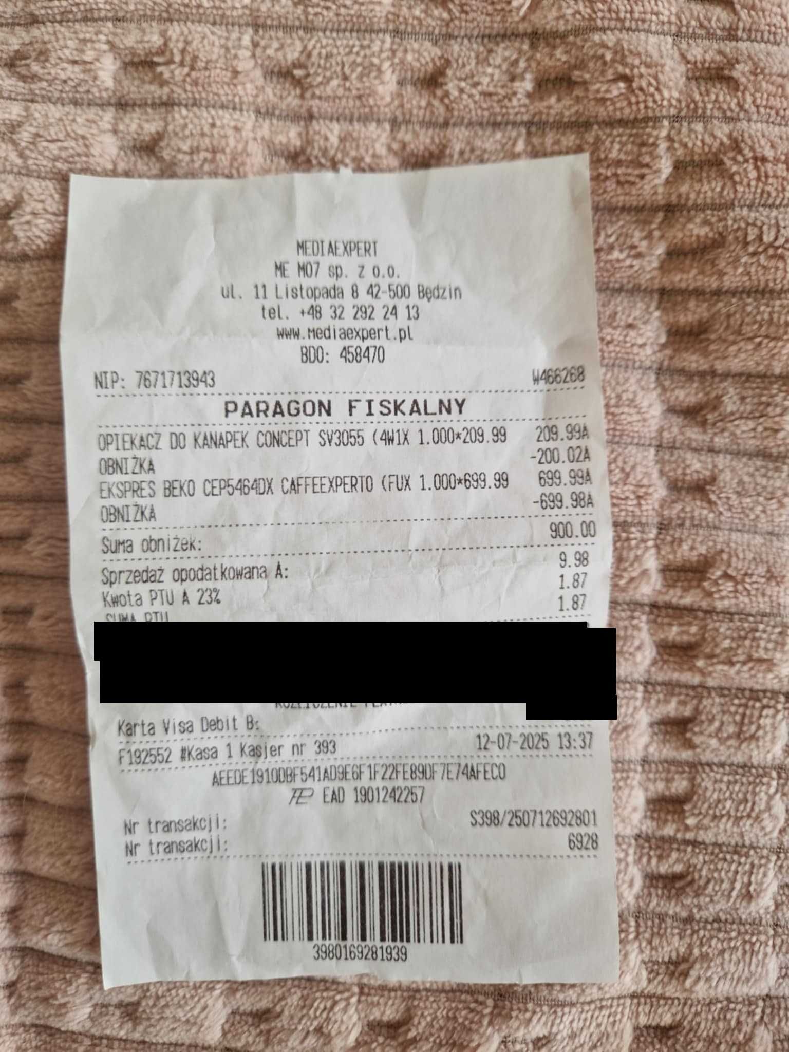 Kolbowy ekspres do kawy Beko Series CE5300 / CEP5464DX - 20 bar, 1600W