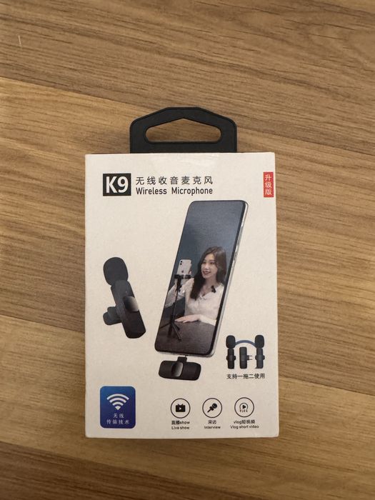 петличний мікрофон, набір з 2 шт