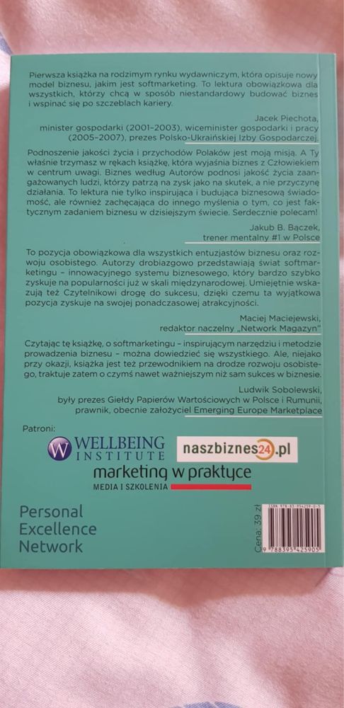 Ksiazka softmarketing (biznesowa)
