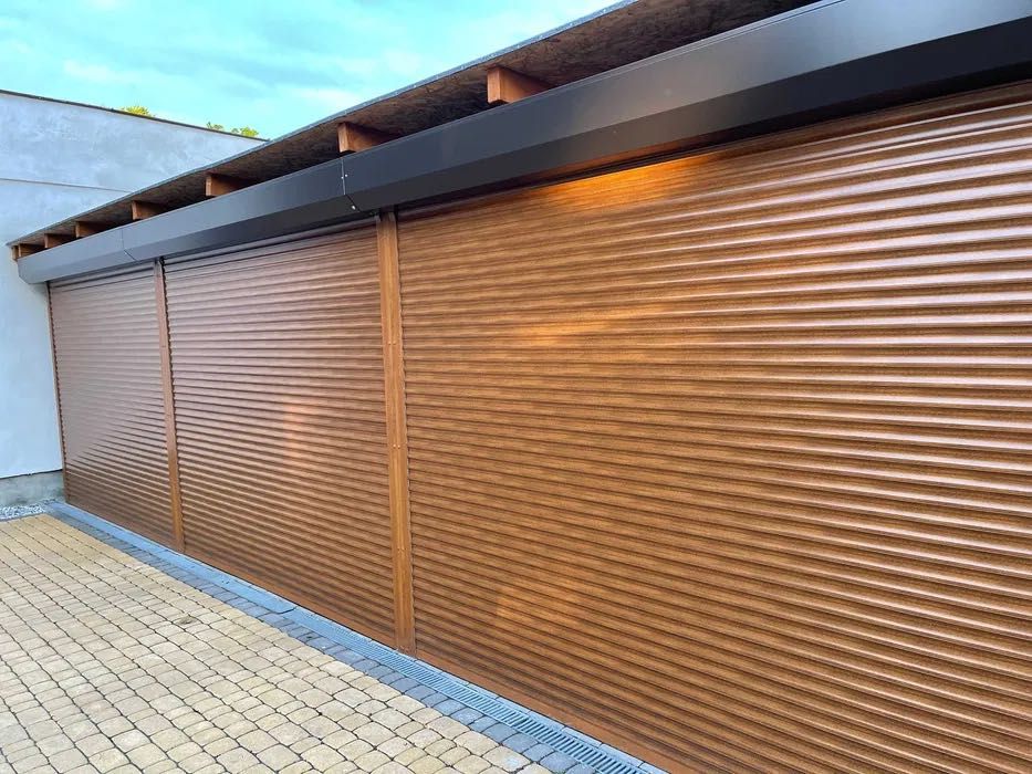 brama rolowana max. wymiar! profil PA 77 mm szer 500 cm x wys 400 cm!