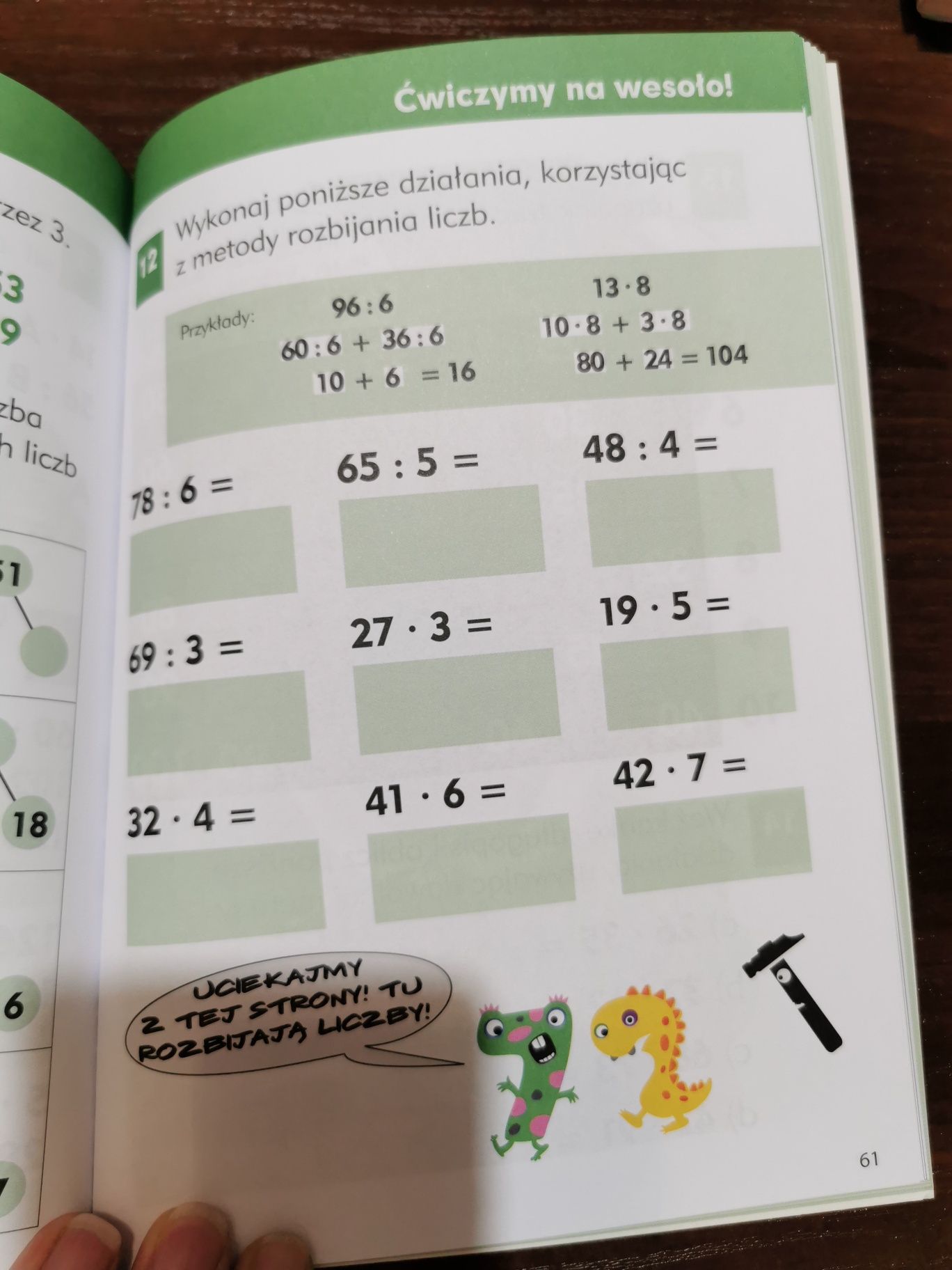 Liczę bez błędów zadania i zagadki na wesoło matematyka klasa 3-5 nowa