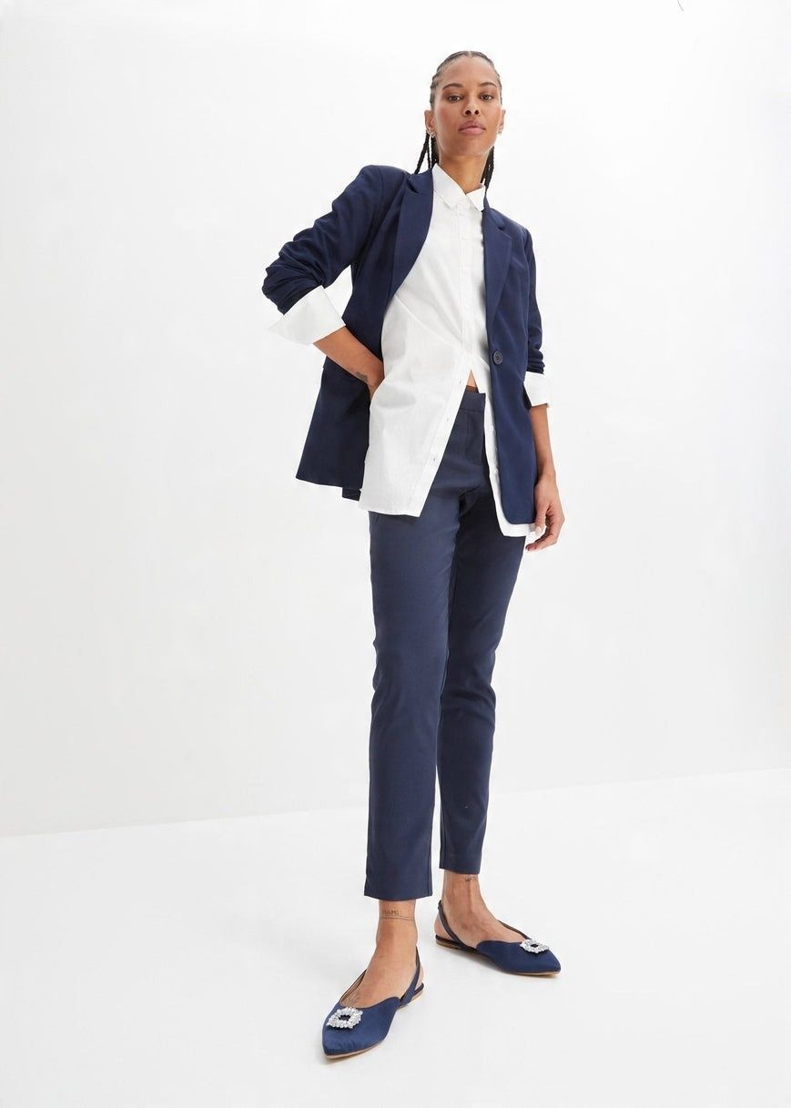 B.P.C żakiet damski granatowy oversize 40.