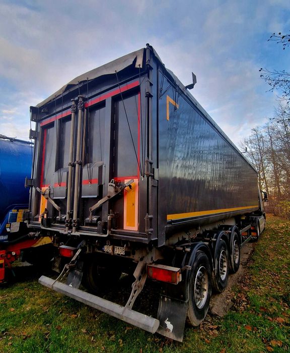 Wywrotka Schmitz SKI 24 – Aluminium, Osie SAF, Idealna pod zboże