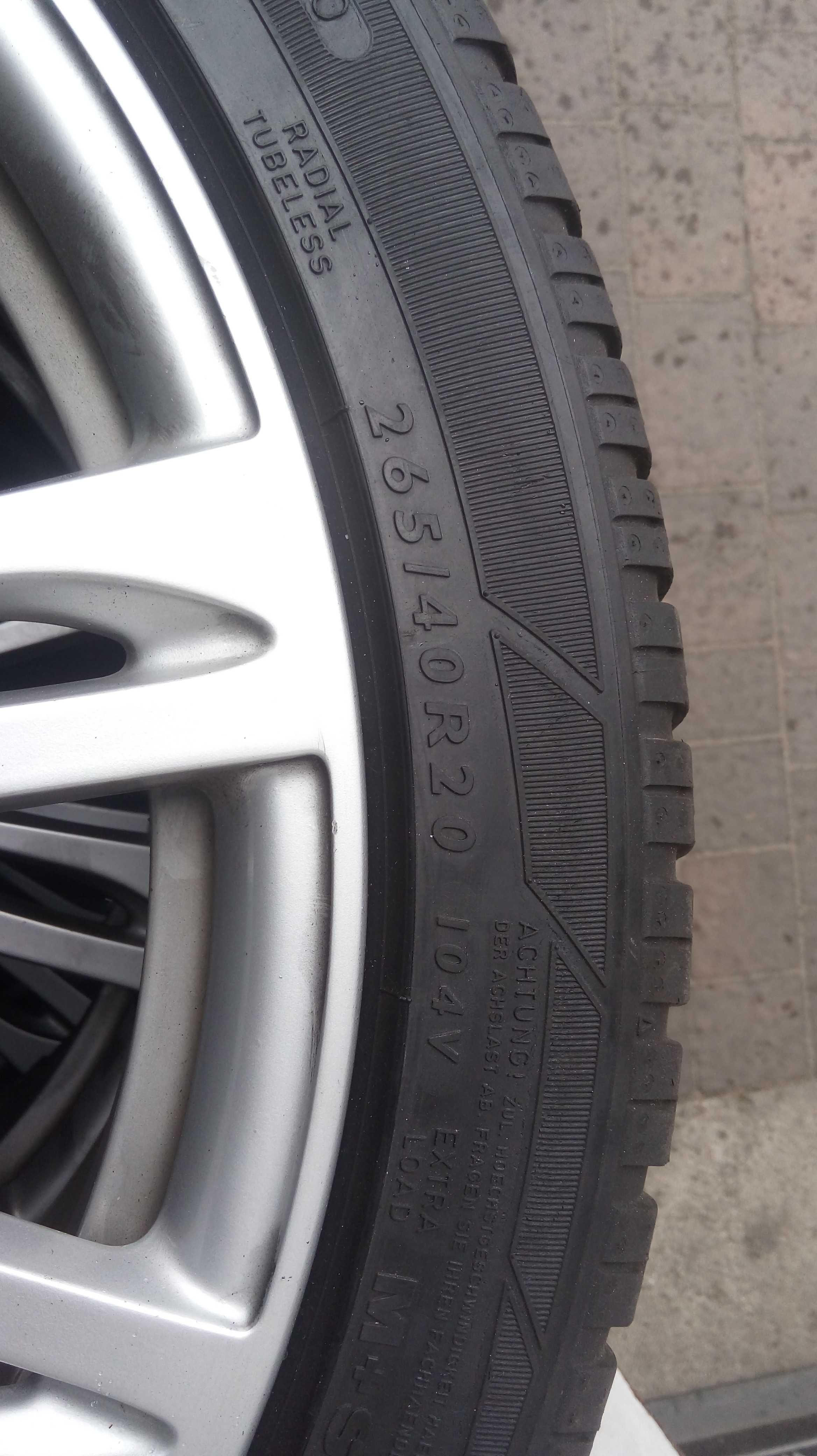 Alufelgi VW Audi A8 5x112 20 Cali Opony 265/40 R20