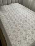 Colcha cama crochê