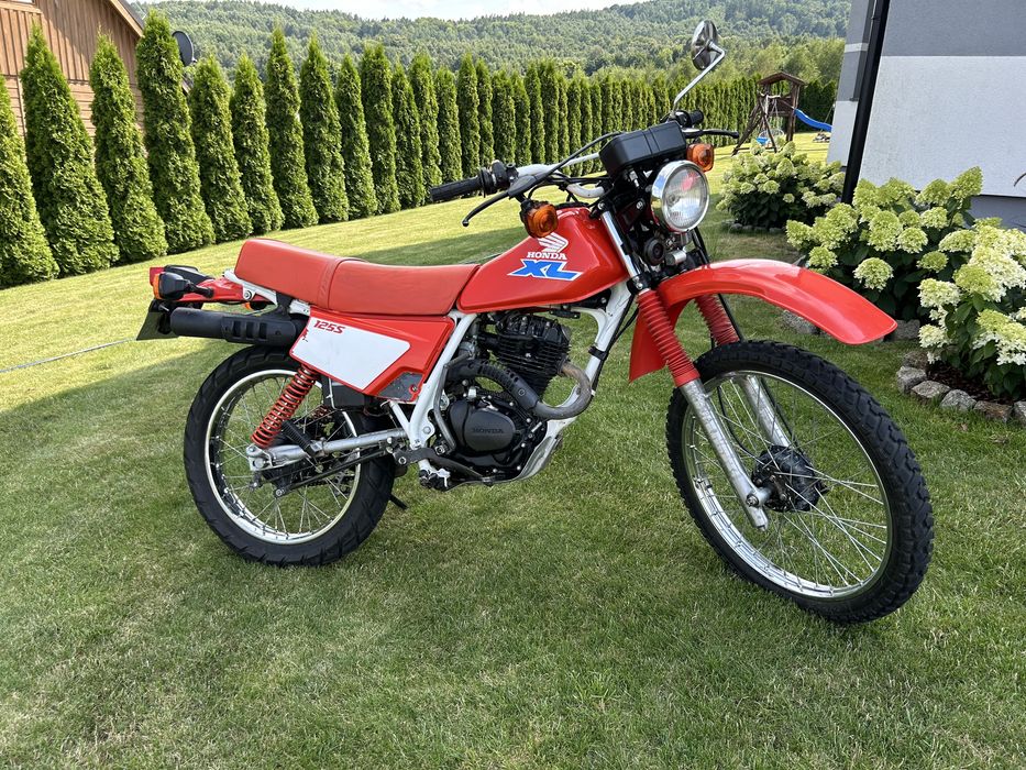 Honda xl125s enduro klasyk