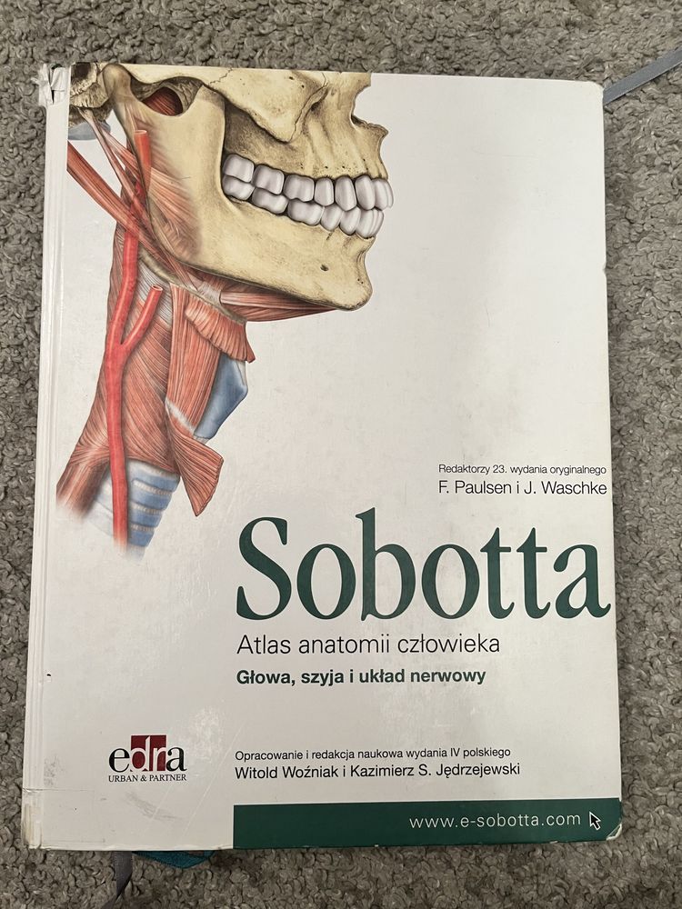 Zestaw atlasów do anatomii Sobotta