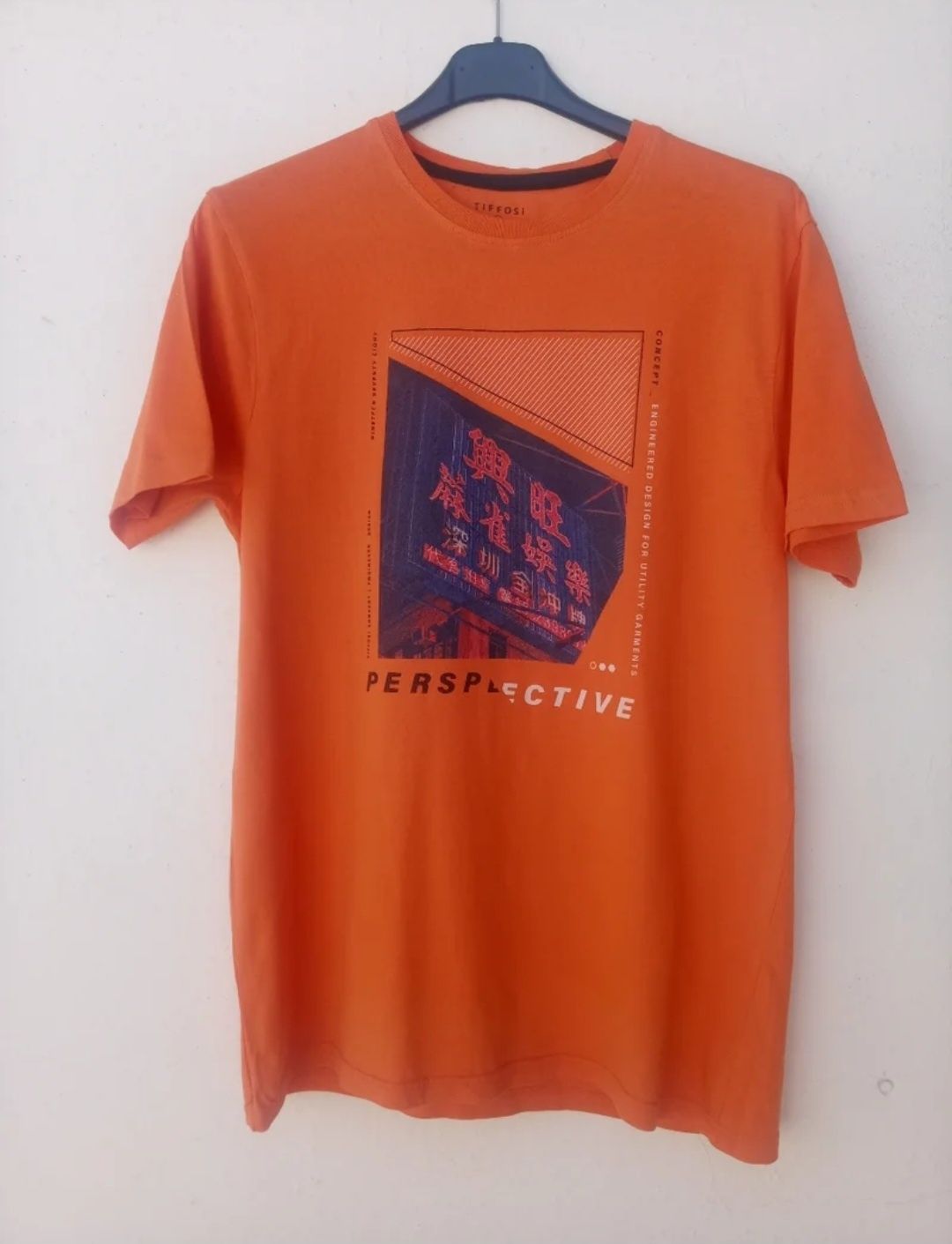 T-shirt laranja da Tiffosi-Tam.S/M