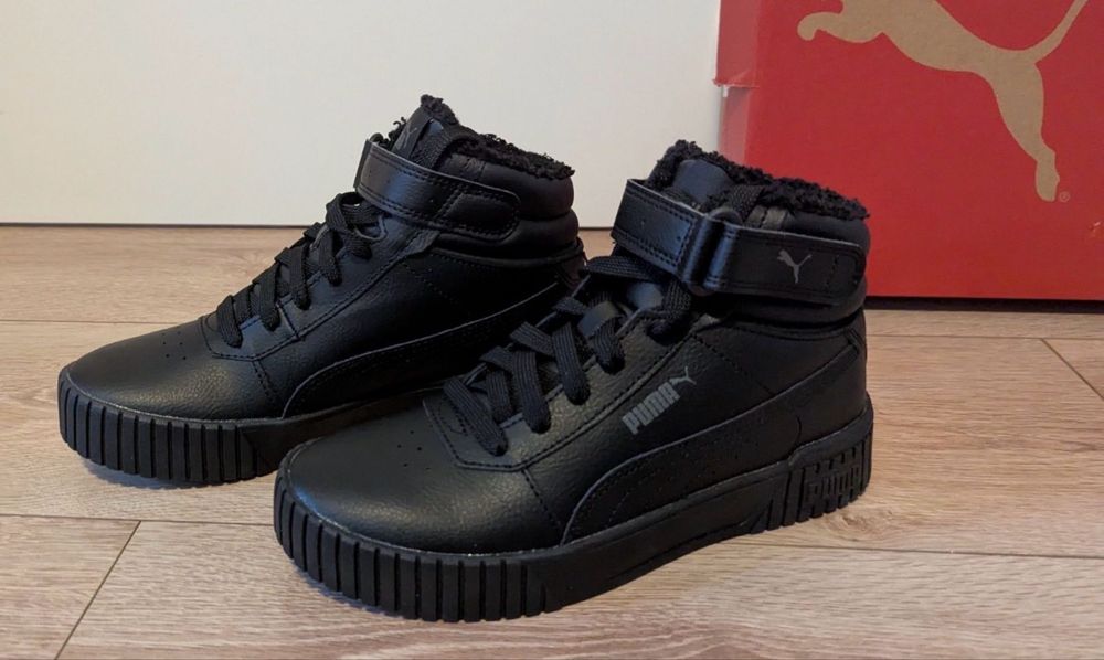 Теплі жіночі кросівки Puma Carina 2.0 Mid WTR ОРИГІНАЛ!