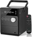 LONPOO LP-608 przenośny odtwarzacz CD Boombox, Bluetooth, AUX