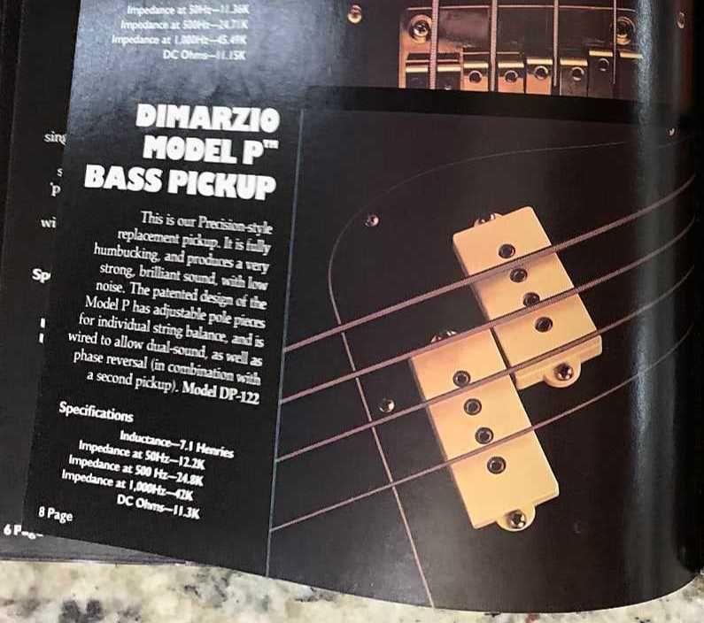 Precision DiMarzio  DP 122 USA , конца 70-х .
